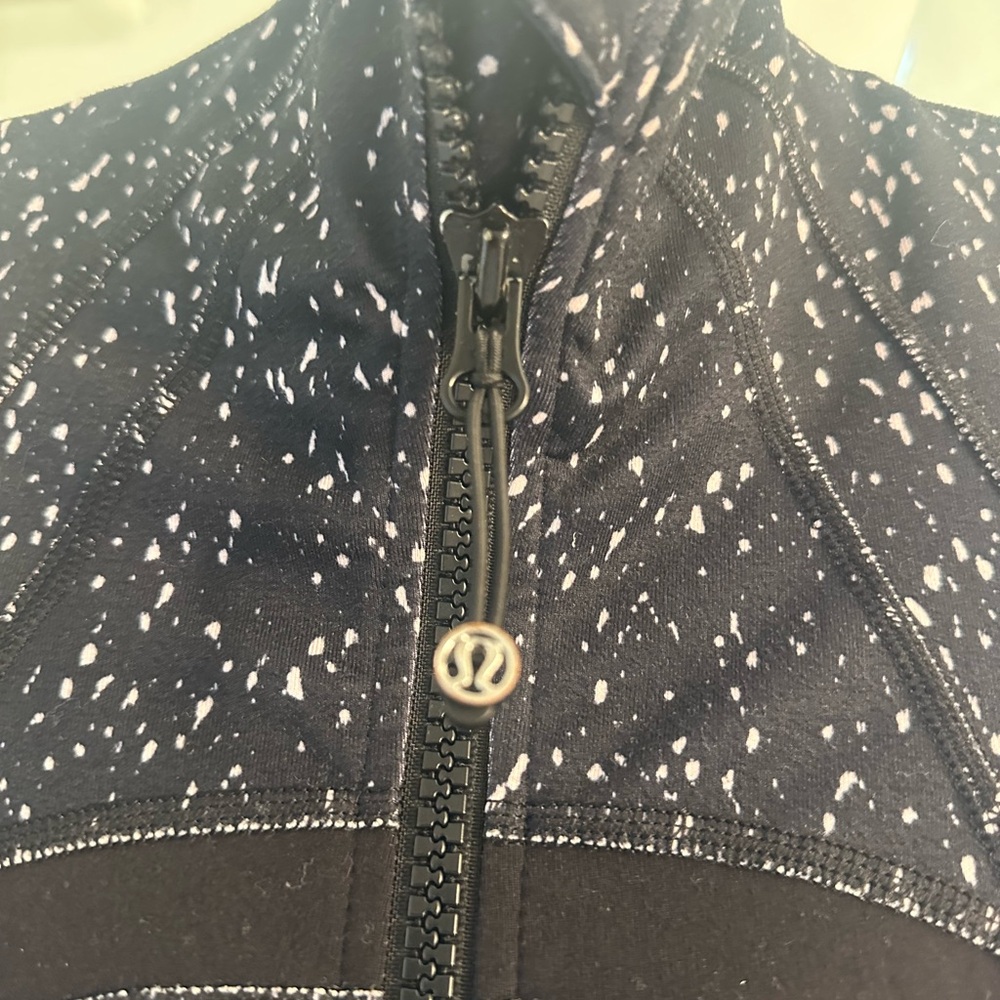 lululemon athletica Black and White Women's Top